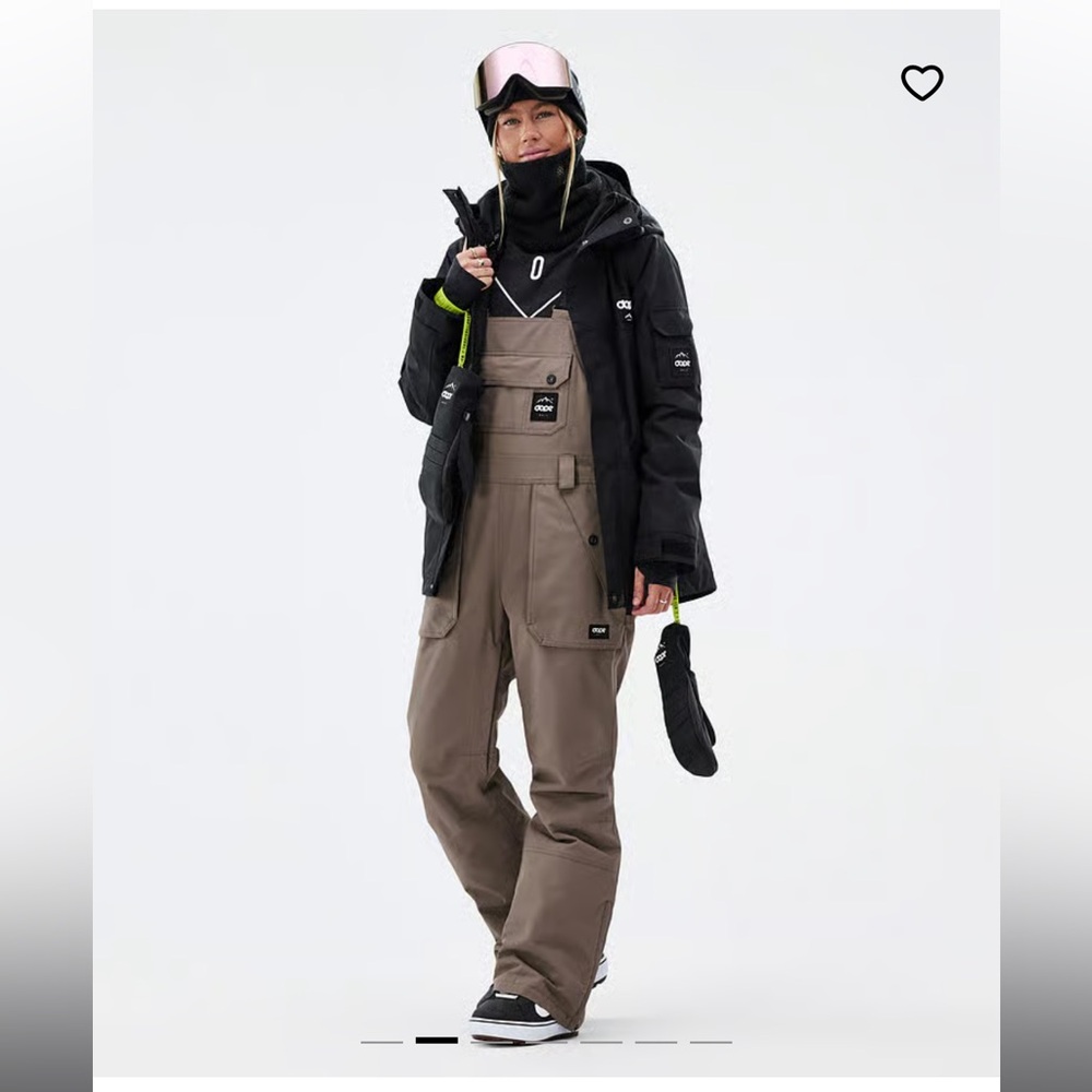 DOPE Notorious B.I.B W Snowboard Pants - Brown - Picture 3 of 6